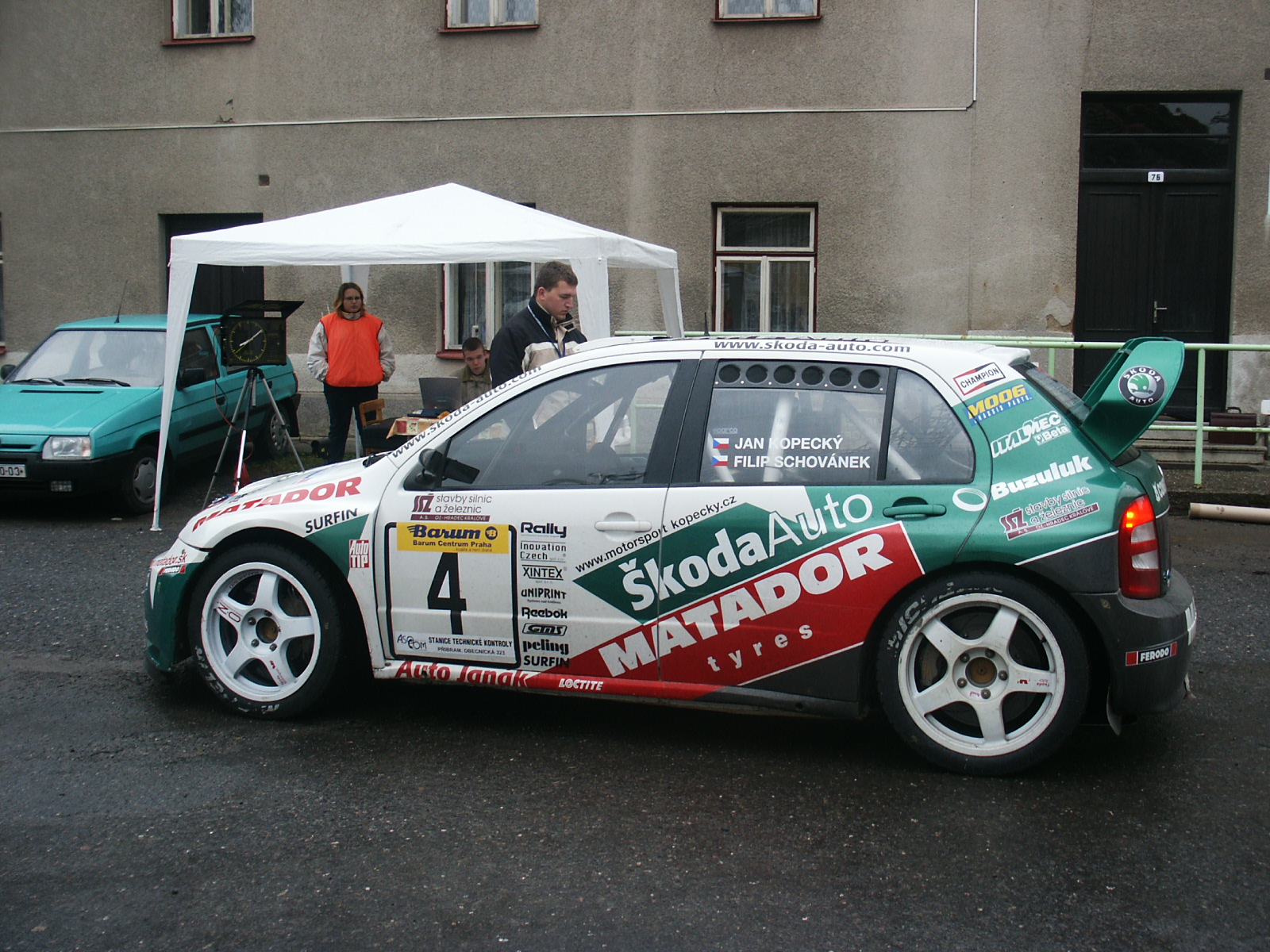 Jan Kopecký - škoda Fabia WRC