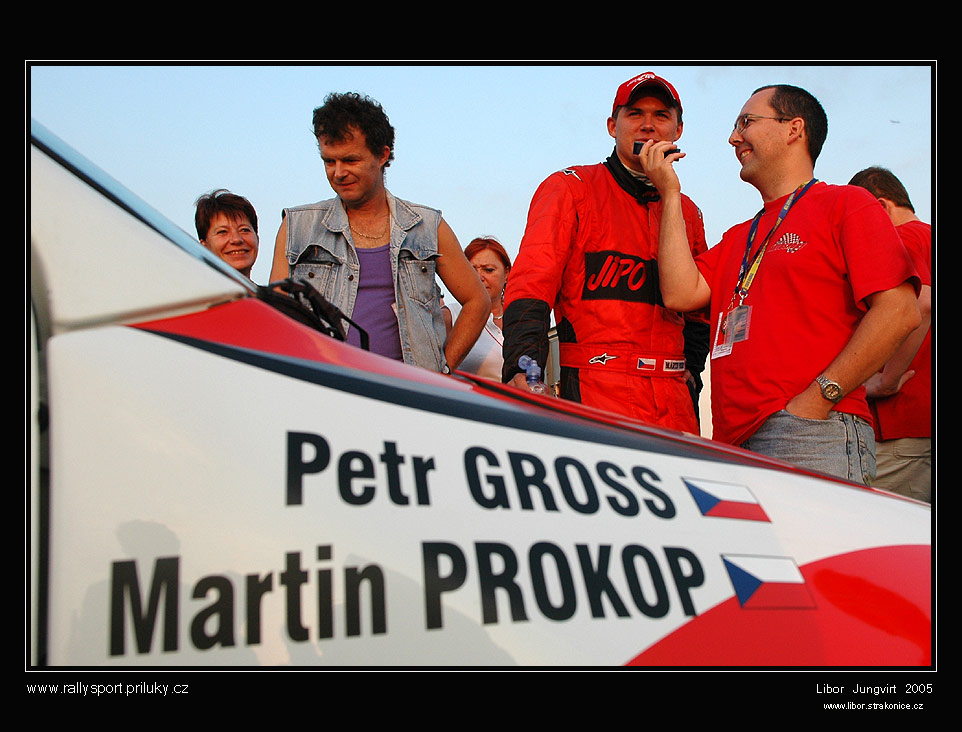 Martin Prokop při rozhovoru v servisu