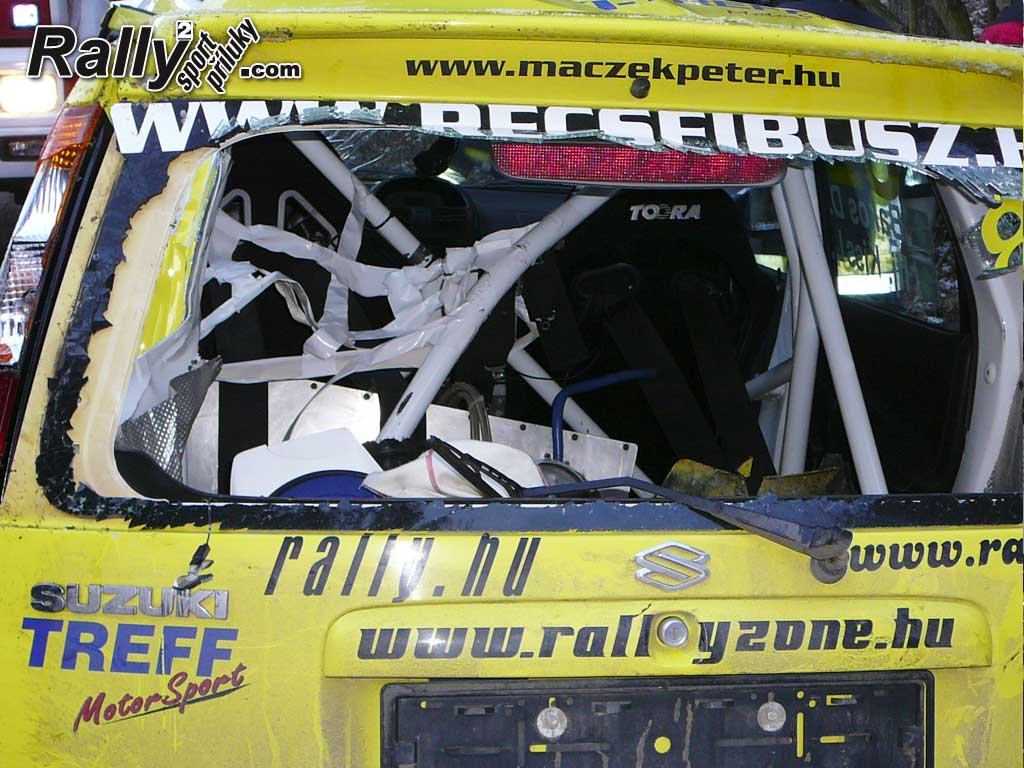 Havárie na Jänner rally 2008