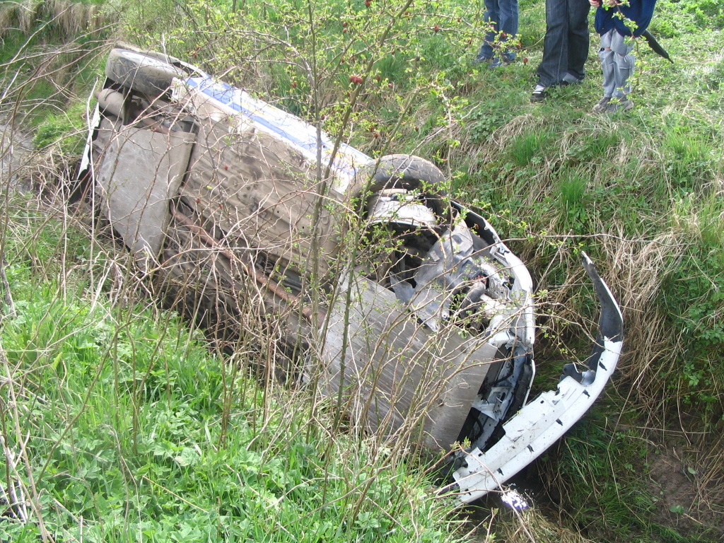 civic crash, Bötcher rally Vyškov