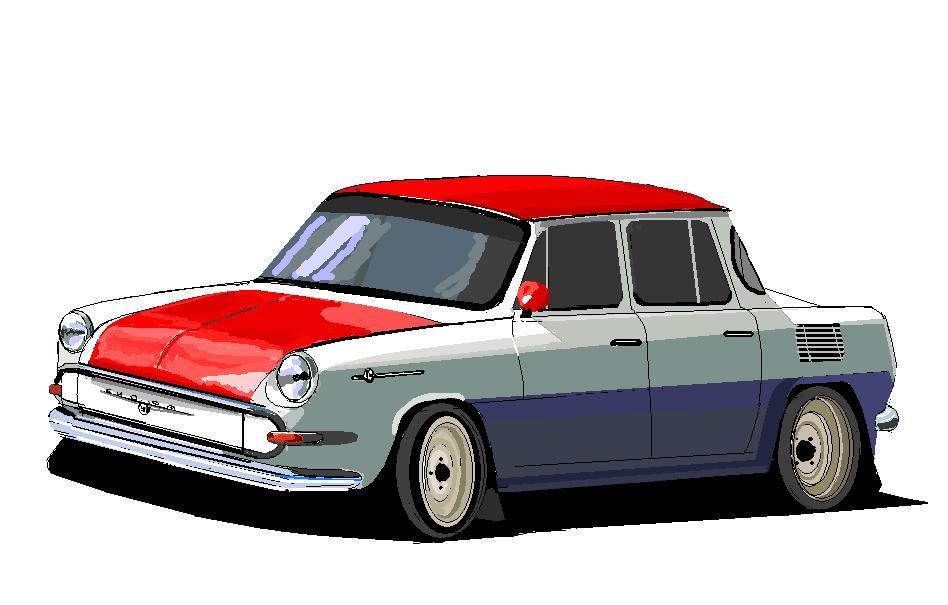 Historic Škoda -1000 MB