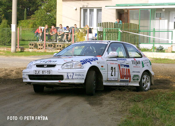 I. ročník Sprintrally Sosnová 