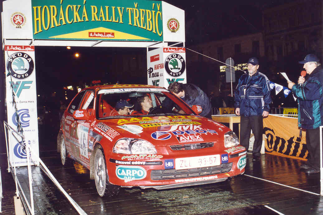 Horácká rally Třebíč  2002, Tarabus-Norek
